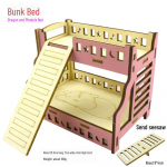 T&auml;ispuidust hamstri ronimisraam auto maja treppide ja platvormiga, pesapesa aed igaks aastaajaks. See description