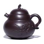 150ml Iidne Yixingi lilla savist teekann K&auml;sitsi valmistatud k&otilde;rvitsakujuline pott Toormaagi lilla savi teekann filtriga Zisha teeserviis Kohvikute tarvikud