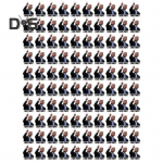 100 tk Trump Ma tegin seda kleebised Bensiinipumba kleebised Kleebis Anti-Trump kaup Auto akna kaitseraud Veoauto dekoratiivkleeps 100pcs