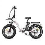 FAFREES F20 X-Max Elektrijalgratas 20 Laiad Rehvid 500W Harjadeta Mootor 48V 15Ah Aku Eesmised ja Tagumised Ketaspidurid Elektri-Maastikujalgratas valge