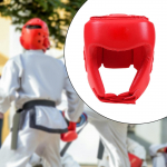 Poksipeakate Peakaitse Mugavad tarvikud Treeningkiiver Sparring Varustus harrastajatele Mma punane