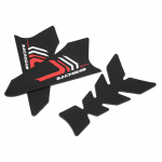 Mootorratta 3D k&uuml;tusepaagi kleebis kummist padjakaitse, mis sobib Honda CB650R CBR650RLpika t&uuml;&uuml;bi jaoks