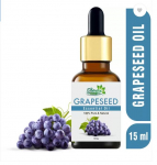 Cesaro Organics Grapeseed Oil -15 ml -100% Pure , Cold Pressed Oil for Skin, Hair & Nail Care (15 ml)