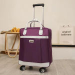Naiste suure mahutavusega kerge veekindel k&auml;rukott &ndash; Korea stiilis reisipagas l&uuml;hikesteks reisideks Medium (2-Wheel Fixed)