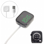 1 tk valge kella laadija laadimiskaablid USB laadija magnetiline juhtmevaba laadija