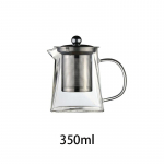 350/550/750/950 ml borosilikaatklaasist teekeetja eemaldatava roostevabast terasest infusiooniga teekann &otilde;itseva ja lahtiste lehtedega teekeetja