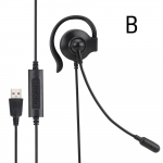 Universaalsed k&otilde;nekeskuse k&otilde;rvaklapid 3,5 mm USB juhtmega &auml;ripeakomplekt koos mikrofoni helitugevuse reguleerimisega vaigistuse t&uuml;histamine telefonioperaatoriga punane