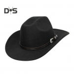 Cowgirl M&uuml;ts Rhinestone Tutt Decor Kantrimuusika Peopeakatted Laia &auml;&auml;rega viltk&uuml;bar Western Cowboy Cap koos v&ouml;&ouml;pandlaga pidude ja festivalide jaoks must