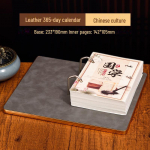 2025. aasta retro rahvusliku stiili multifunktsionaalne t&ouml;&ouml;laua n&auml;dalakalender