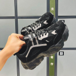 2024 Moesneakerid Meestele Mustad Kingad Platvorm Trend Vabaaja Mugavad Mustad Kingad Meeste T&otilde;usva Tallaga Disainersneaker Tasuta Saatmine 39 must