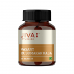 Vasant Kusumakar Rasa Tabletid | Klassikaline Ayurveda Taim&ndash;Mineraal Koostis | 10 Tabletti Pack = 10 Tabs