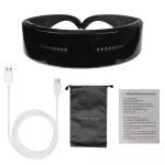 Bluetooth LED helendavad prillid peobaarifestivali etenduse jaoks DIY s&auml;ravad elektroonilised futuristlikud prillid