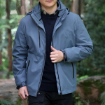 S&uuml;gisene tuulejope Meeste kapuutsiga &uuml;ler&otilde;ivad Mantlid Meeste avara t&otilde;mblukuga vabaaja eemaldatav kapuutsiga jope Trendikad m&auml;gironimisriided XL