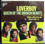 7-tolline plaat LOVERBOY - Queen Of The Broken Hearts 075P244 Epic 1983 Jaapan Soul/Funk Kasutatud