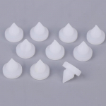 10 tk Piduriklaasi pedaali piiriku padi Valge 46505Sa5000 Accord Civic Pilot Crosstour Cr-V Insight jaoks Acura Integra Mdx Tsx jaoks valge