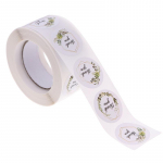 500 tk/rull t&auml;nukleebised pitsatileti pitseerimise kaunistuskleebise jaoks