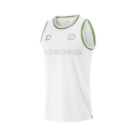 Li Ning Wade seeria Spordikasiuaalne Lihtne &Uuml;mmarguse kaelusega Kampsun Korvpallivest Meeste Vestid Standard-Valge AAYV009-3 M