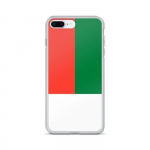 Coque T&eacute;lephone Drapeau Madagascar &ndash; iPhone 8 Plus