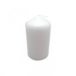 Bougie blanche cylindrique 9 cm