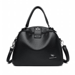 K&otilde;rgetasemeline naiste k&auml;ekott Ema kott Suure mahutavusega &Uuml;he &otilde;la Crossbody kott must