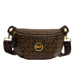 Br&auml;ndikott naiste uus mood tekstuur retro tr&uuml;kiga naiste rinnakott mitmek&uuml;lgne &otilde;lakott messenger-kott 32cm*20cm*16cm*10cm black