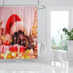 Kodu du&scaron;ikardinad vannituppa J&otilde;ululoomad veekindlast riidest vannituba Kardinad kaasaegne du&scaron;ikardin 180x200 240x200 W90XH180cm