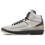 A Ma Mani&eacute;re x Air Jordan 2 Retro SP Airness Unisex Tossud Valge Seil Must DO7216-100 37.5