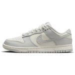Nike Dunk Low Tikkimispistega Naiste Tossud Hall Valge Pruunikas FJ4553-133 35.5