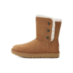 UGG Bailey Snaps Soojad Vastupidavad P&otilde;rutust Summutavad Libisemiskindlad Moodsad Vabaaja Pl&uuml;&uuml;sist Poolsaapa lumisaapad Naiste saapad Pruun 1127151-CHE 38 brown