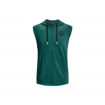 Under Armour &Uuml;hev&auml;rviline lukuga kapuutsiga vest Meeste pealisr&otilde;ivad Roheline 1377434-722 XL
