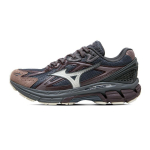 Mizuno Halo Mix Retro stiilis libisemiskindlad kulumiskindlad madalad jooksutossud Unisex Jooksutossud Tumehall Kiltkivisinine Lilla D1GH240811