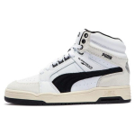 Puma Slipstream Mid Heritage Nahast Tennised Unisex Tennised Must Valge Hall 386545-03 36
