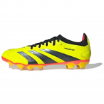 Adidas Predator 24 Pro Mugavad Kerged AG HG Kunstmuruv&auml;ljaku Jalgpallijalatsid Meeste Jalgpallijalatsid Kollane Must IG7732 40⅔