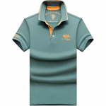 TrendHub Pluss Suurus 6XL 100% Puuvillased Meeste Polo S&auml;rgid L&uuml;hikeste Varrukatega &Auml;rilised Vabaaja Meeste T-s&auml;rgid Tikandiga Meeste T-s&auml;rgid 4XL