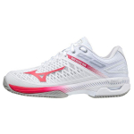 Mizuno Wave Exceed Tour 4 CC Madalad Hingavad Libisemiskindlad Vastupidavad Tennisejalatsid Naiste toss Roosa Valge 61GC207564 39