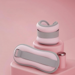 Kaalutud liivakott-s&auml;&auml;rised jooksmiseks, tantsimiseks ja j&otilde;utreeninguks - N&auml;htamatud pahkluu-/randmeraskused 1KG*2 Pair roosa