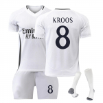 2425 Real Madridi kampsunid, spordimeeskonna vormiriietuse komplekt, jalgpalli treeningkost&uuml;&uuml;mi komplekt L