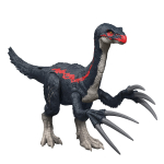 Mattel Jurassic World Battle Action Therizinosaurus figuur lastele, liigutatav dinosaurusm&auml;nguasi, suur, pikkus umbes 42 cm, vanus 4+, roheline, JCG16 black