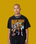 Steph Curry t-s&auml;rk, Stephen Curry Head Night Night Vintage s&auml;rk, Korvpalli t-s&auml;rk M