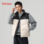 YAYA Men's Stand-Collar Lightweight Down Vest L (175cm)