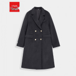 IEF Petite British Style Padded Wool Commuter Coat M