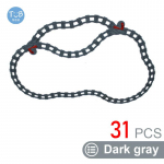 Laste Rongir&ouml;&ouml;pa Tarvikud Suured Ehitusklotsid DIY Raudtee M&auml;nguasjad Suured Klotsid &Uuml;hilduvad Duploed STEM Hariduslik Kingitus V&auml;ikelastele