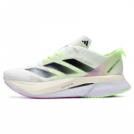 Adidas Adizero Boston 12 Cloud White Core Black Green Spark Tossud IG3321 43⅓