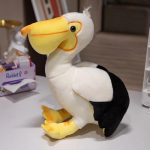 Simulation Bird Series Palus m&auml;nguasjad Pelican Vulture Jaanalinnu kangas Puuvillane t&auml;idis Pehme Mugav Puudutus Hea kingitus 25cm