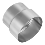 60-120mm Roostevabast terasest korstnasuitsutoru reduktor Heitgaasitoru v&auml;hendav liigend Korstna adapter K&uuml;ttekolde toru Ventilatsioonitarvikud 120 mm 100 mm gray