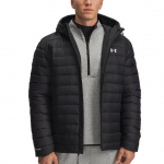 Under Armour Kapuutsiga T&otilde;mblukuga Kootud Soe Jakk Meeste Jakid 6006363-001 XXL
