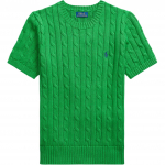 Polo Ralph Lauren Puuvillane Kaablikoes L&uuml;hikeste Varrukatega Kampsun Naised kampsunid 211910987-035 S