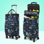 Kokkupandav Kerge Kaubak&auml;ru Teleskoopk&auml;epideme ja Universaalratastega Toidukaupade ja Telkimise jaoks