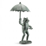 Vihmavari Aia purskkaev Kuju Figuur Pol&uuml;vaik Kaunistus Ornament Vaik Aia Konn Kaunistused Puhkuse Kaunistus Kingitused mitmev&auml;rviline