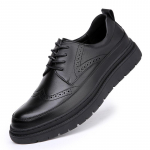 Mood Kevad Uus K&auml;sit&ouml;&ouml; Meeste Kingad Oxford Kingad Must Nahk Brogue Meeste Formaalne Nahkkingad Klassikaline &Auml;ri Formaalne Meeste Kingad 38